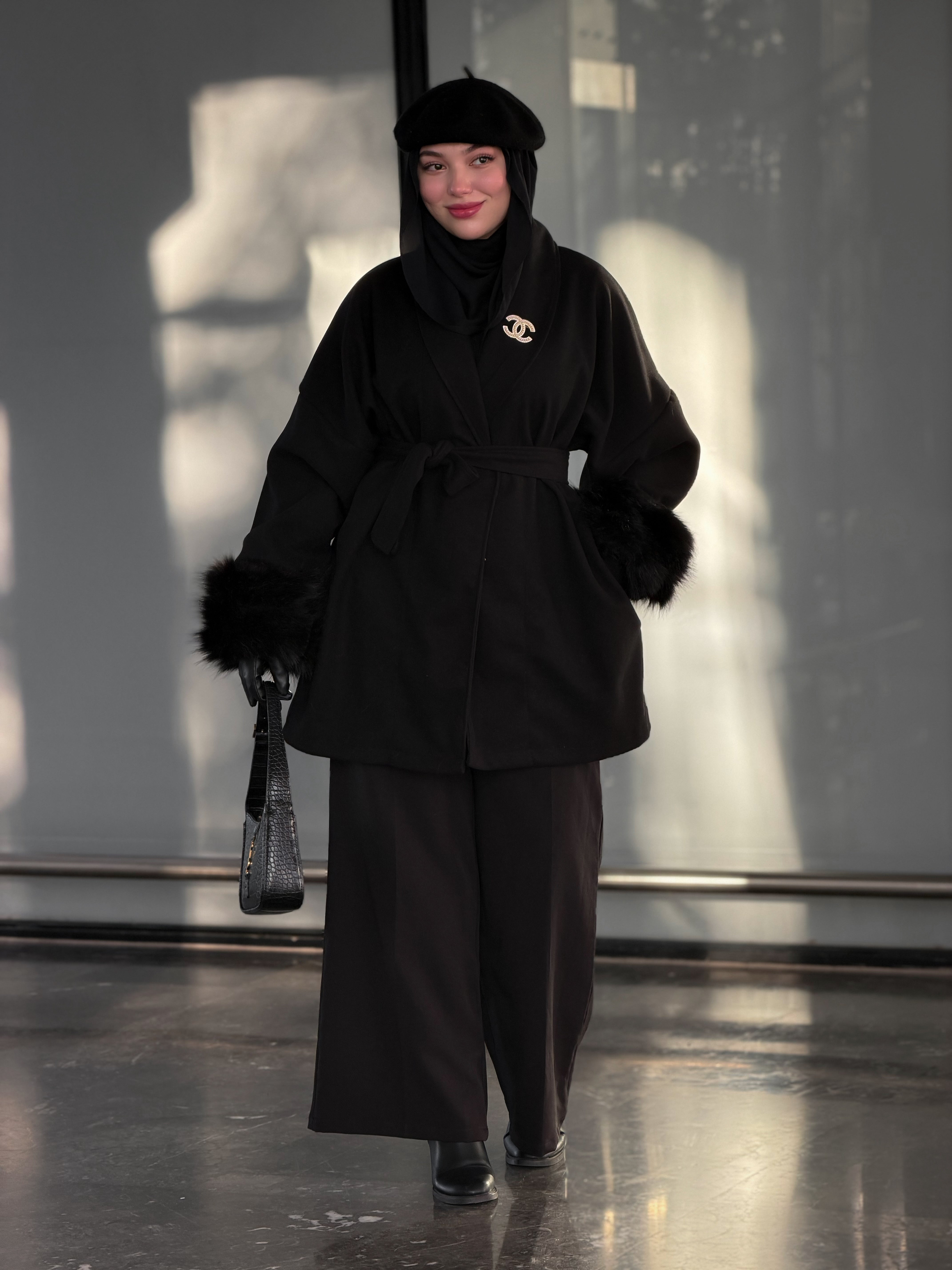 مونطو فوريير شتوي بجودة عالية