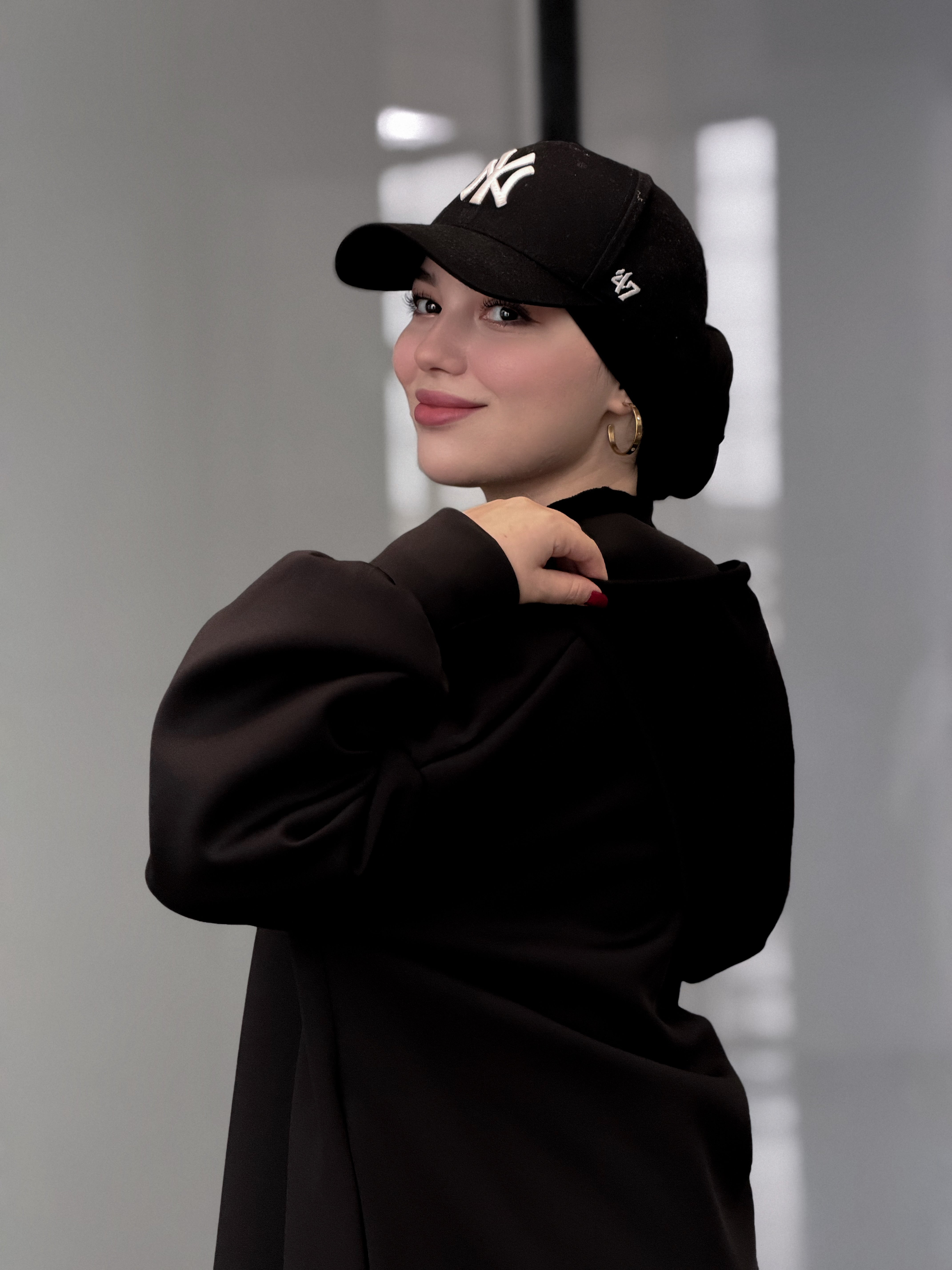 قبية شتوية طويلة (مقاس وافي خودي مقاس أصغر من المعتاد )